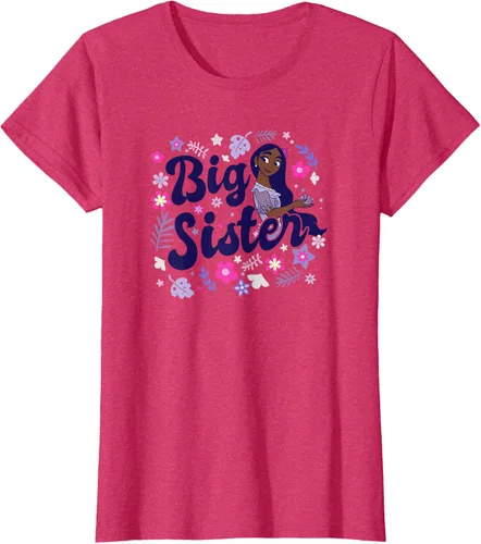 Vista 11 de Disney Encanto Isabela Madrigal Big Sister - Camiseta floral, gris, S Asfalto