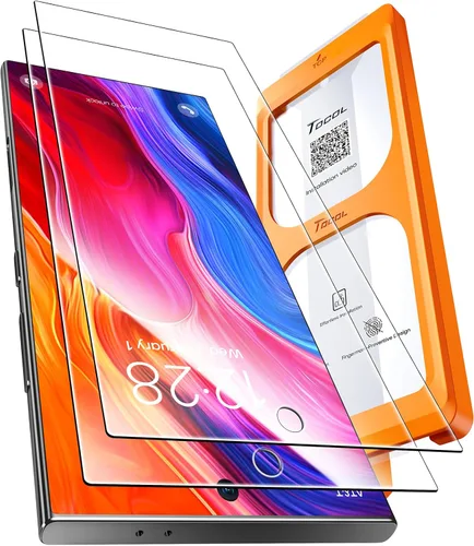 Vista 17 de TOCOL Protector de pantalla para iPhone X [grado militar inastillable] Protector de pantalla de vidrio templado HD de cobertura completa
