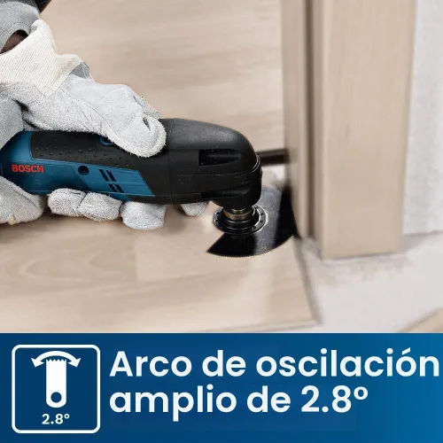 Vista 12 de Bosch GOP12V-28N 12 V máx EC Herramienta oscilante sin cepillo Starlock® (Herramienta desnuda)