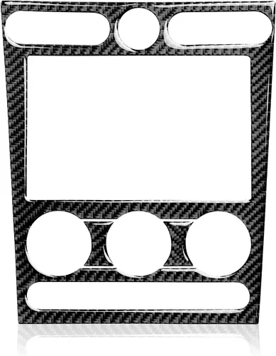 Vista 8 de Adhesivo de cubierta para panel de control del aire acondicionado del automóvil para Ford Mustang GT Shelby 2005 2006 2007 2008 2009 Accesorios