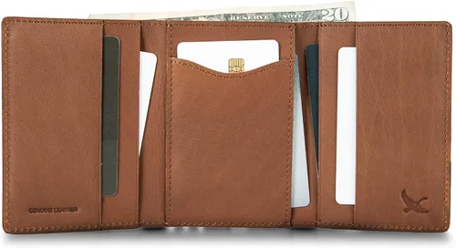 Vista 5 de Cartera Trifold Signature de Eddie Bauer para Hombre