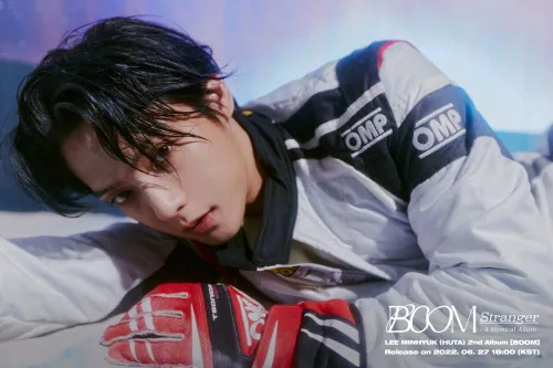 Vista 5 de BTOB Lee Minhyuk HUTA BOOM 2º álbum Jewel Version Folleto+papel lírico+1p PhotoCard+seguimiento sellado