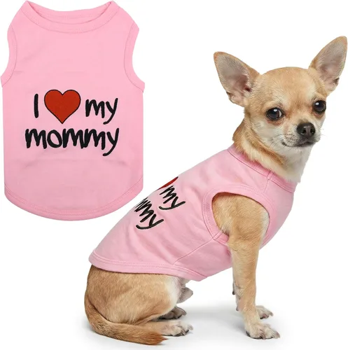 Vista 8 de Parisian Pet - Camiseta para perros y gatos, con texto en inglés Daddy's Girl, 2XS