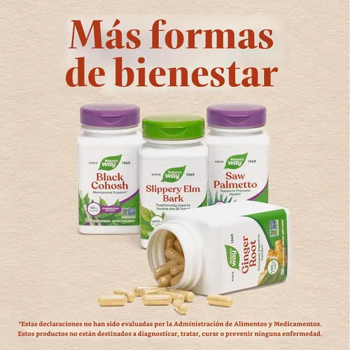 Vista 8 de Nature's Way Mezcla de 5 hongos, 1,000 mg de mezcla de hongos por porción