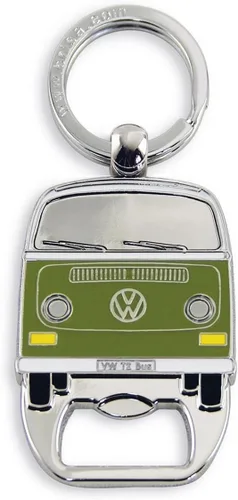 Vista 6 de BRISA VW Collection - Volkswagen Keychain Ring Keychain Accessory Keyholder with Bottle Opener in Beetle, T1, T2 Bus Design