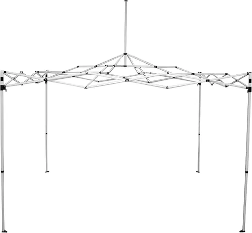 Vista 8 de Caravan Canopy M Series Pro 2 - Tienda de campaña desplegable con patas rectas, 10 x 10 pies, color blanco