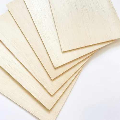 Vista 4 de MUXGOA 20 piezas de hojas de madera, hojas de madera de balsa sin terminar para manualidades DIY, láminas delgadas de madera para adornos de madera