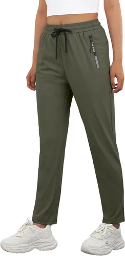 Vista 9 de IWOLLENCE Women's Active Stretch Pants Quick Dry
