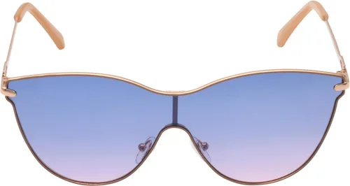 Vista 2 de TAHARI Gafas de sol Th890 Metal Shield 100% Uv400 con protección de ojo de gato, regalos elegantes para ella, 5.512 in