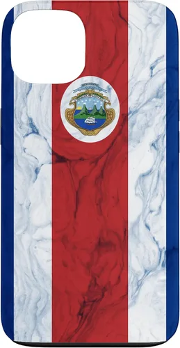 Vista 7 de Bandera de Costa Rica y fondo elegante - Funda del orgullo costarricense para iPhone 17