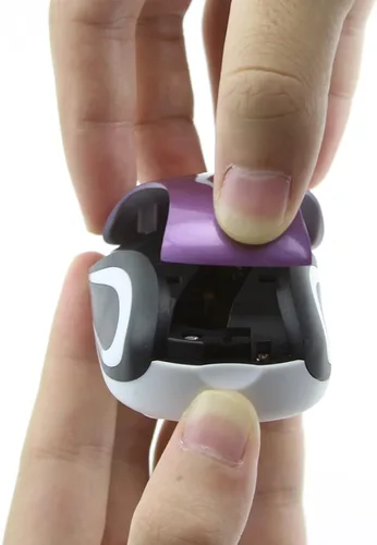 Vista 4 de YOCUNKER Mini mouse inalámbrico ultra portátil, mouse de computadora de 1000 DPI inalámbrico, 2.4 GHz con receptor USB, seguimiento óptico, 3