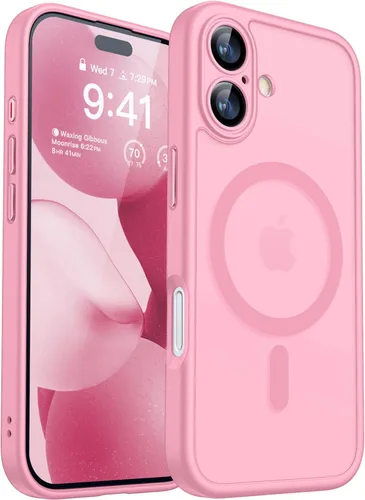 Vista 117 de CANSHN Funda magnética compatible con iPhone Air (6.5 pulgadas), mejorada [protección completa de la cámara] [compatible con Magsafe]
