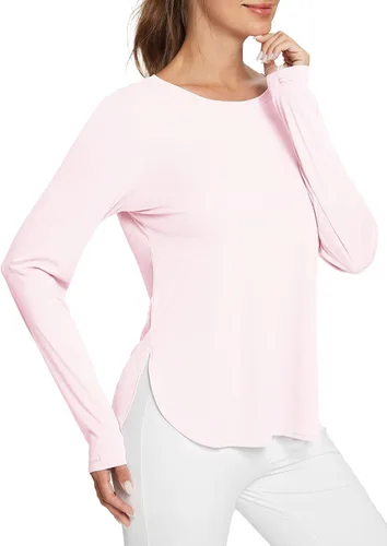 Vista 69 de BALEAF - Camisetas de sol de manga larga para mujer, con FPU 50+, para senderismo, ligeras, de secado rápido, protección contra rayos ultravioleta