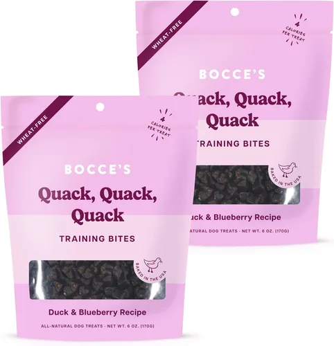 Vista 15 de Bocce's Bakery Puppy Bac'n Nutty - Golosinas de entrenamiento para perros, sin trigo, hechas con ingredientes reales, horneadas en los Estados