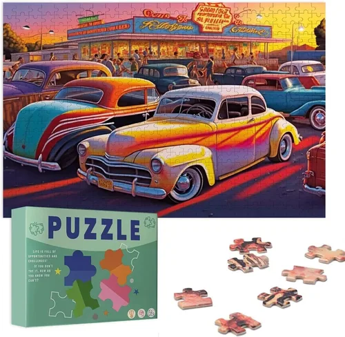 Vista 5 de Cat Police - Rompecabezas de 1000 piezas, juegos educativos para decoración del hogar, rompecabezas de Estados Unidos, cada pieza es única, el mejor