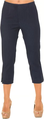 Vista 2 de Lior paris Sidney Denim Capri en el famoso Sasha Fit