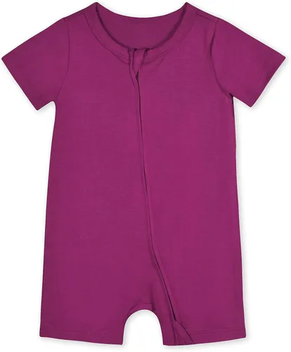 Vista 12 de Gerber Mameluco unisex de manga corta suave para bebé con viscosa hecho de eucalipto Construcción
