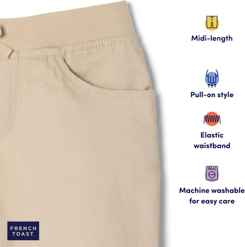 Vista 3 de French Toast Girls Big Stretch Pull-on Tie Front Short