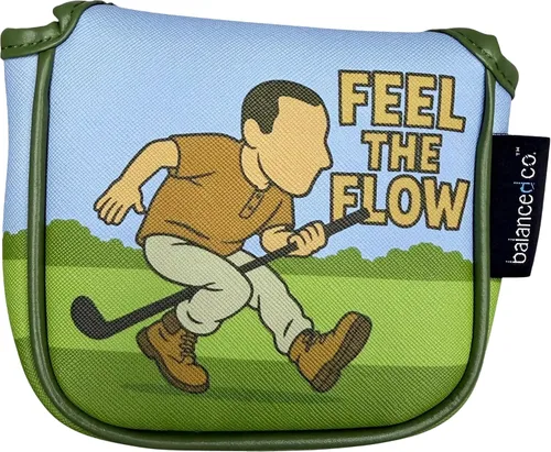 Vista 4 de Balanced Co. Divertida funda para putter de golf