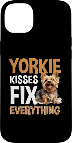 Vista 15 de Funda para iPhone 13 Pro Max Yorkshire Terrier Dog Yorkie - Yorkie kisses arreglar todo