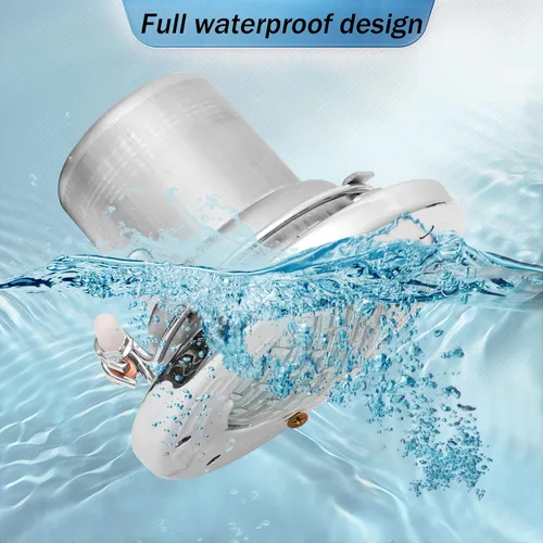 Vista 5 de Luces LED de spa de 6 pulgadas para piscina enterrada, 50 pies AC120V 6 pulgadas, luces blancas de piscina, luz subacuática de spa para piscinas