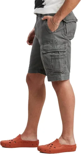 Vista 7 de Unionbay Survivor pantalones cortos de cargo con cinturón para hombre