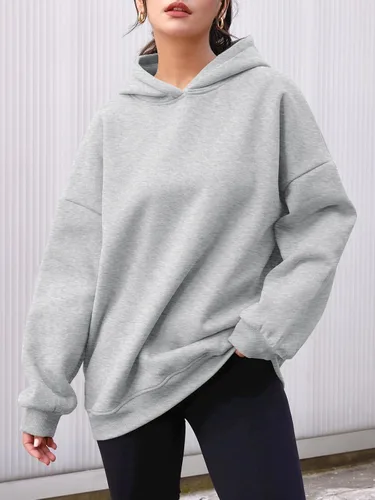 Vista 7 de AUTOMET Sudaderas con capucha de gran tamaño para mujer, sudaderas de forro polar con capucha 2024, ropa de otoño, trajes de moda, suéter de invierno