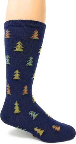 Vista 3 de Warrior Alpaca - Calcetines navideños de alpaca para bebé