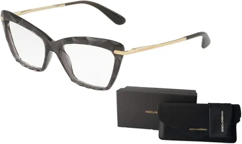 Vista 3 de Dolce Gabbana DG5025 - Gafas de ojo de gato para mujer kit de cuidado de gafas gratuito