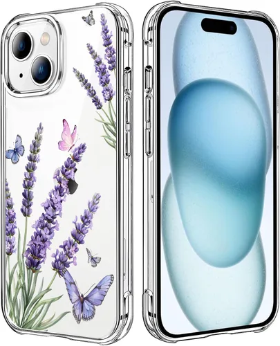 Vista 102 de Funda transparente de girasol compatible con iPhone SE 2022 SE 2020 7 8, funda trasera floral para niñas y mujeres, funda protectora transparente
