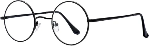 Vista 14 de Gleyemor Gafas de sol redondas polarizadas para hombres y mujeres, lentes 01 Oro/Rojo Claro