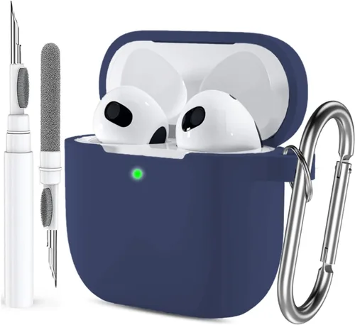 Vista 12 de Funda para Airpods Pro 2/1 Gen para hombres, mujeres y niñas, funda compatible con Airpods Pro de 2ª/1ª generación, funda protectora de silicona