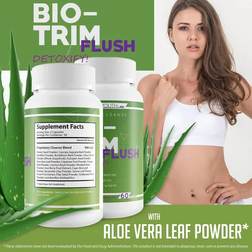 Vista 5 de Bio Trim Flush – Detox Cleanse – Limpia tu cuerpo de toxinas para probar limpio y puro – Las toxinas se construyen de forma natural en la sangre