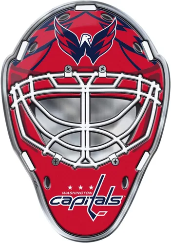 Vista 15 de FANMATS Emblema de máscara NHL Auto NHL Colores Team