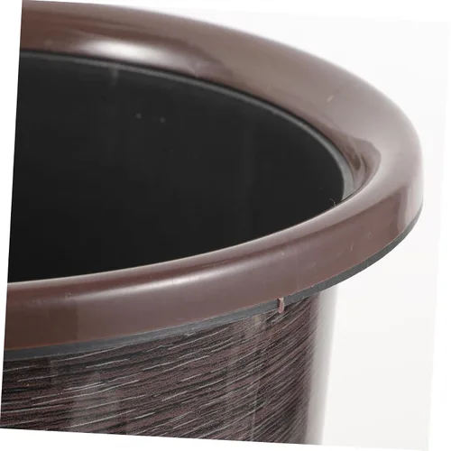 Vista 6 de Cabilock Cubo de basura de plástico para reciclaje, cubo de flores de café, cubo de basura de oficina, contenedores de plástico para llevar