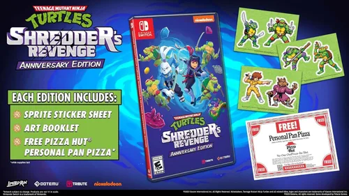 Vista 2 de Teenage Mutant Ninja Turtles Shredder's Revenge Anniversary Edition (includes Dimension Shellshock DLC) - Nintendo Switch