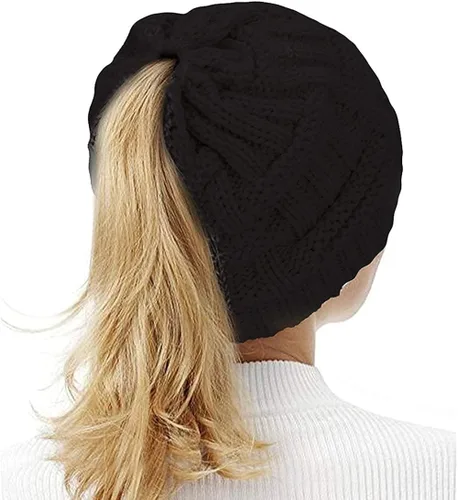 Vista 3 de Rosoz 1 y 2 paquetes de gorros de invierno para mujer