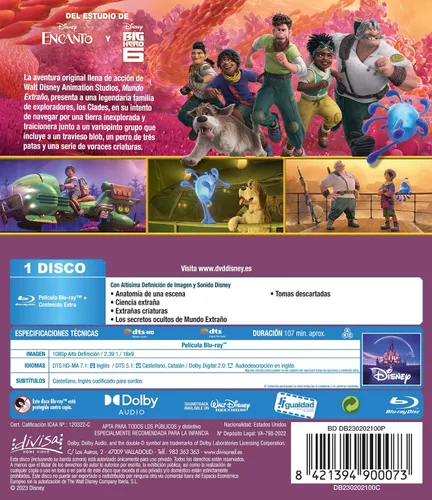 Vista 2 de Mundo extraño - Strange World (Non USA format)