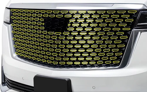 Vista 8 de BOGAR TECH DESIGNS Cubierta de Reemplazo para Eliminar Cromo Compatible con Cadillac Escalade (Negro Brillante, Lados Inferiores (2021+))
