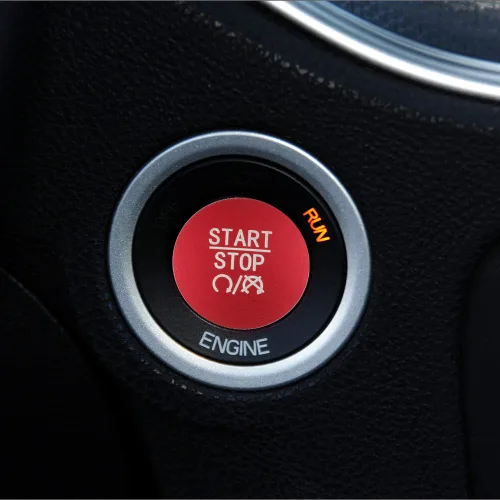 Vista 7 de LECART Pegatina Roja de Cubierta de Botón de Arranque que se Ajusta para Dodge Charger/Challenger/Durango/Ram 1500 Accesorios