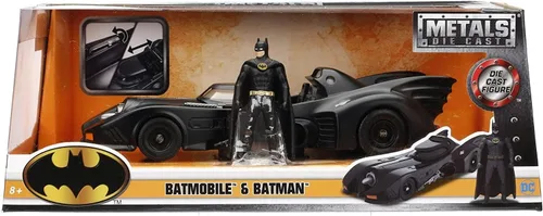 Vista 11 de Batman 1989 Batmobile 1:24 Escala DIE-CAST Réplica Edad 8+