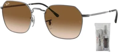 Vista 2 de Ray-Ban RB3694 - Gafas de sol irregulares para hombres y mujeres + paquete con kit de gafas de cortesía de diseñador iWear