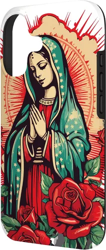 Vista 2 de Funda para iPhone 17 de Virgen De Guadalupe Católica Cristiana Virgen De Guadalupe