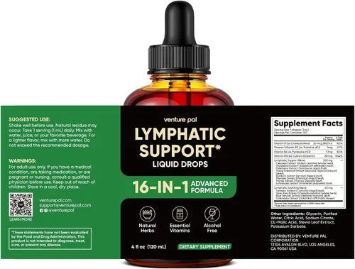 Vista 11 de Venture Pal Gotas de drenaje linfático, en el Go-4fl oz