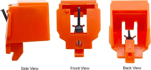 Vista 4 de Diamond - Lápiz de repuesto para tocadiscos ATN3600 ATN91, agujas para tocadiscos compatibles con tocadiscos Audio-Technica AT-PL50, AT-LP60