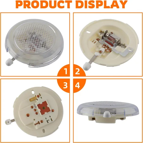Vista 5 de GoaMotors Conjunto de lámpara de cúpula de techo interior, luces LED de techo de cúpula automática para Nissan Frontier NAVARA D22 Sentra 1998-2002