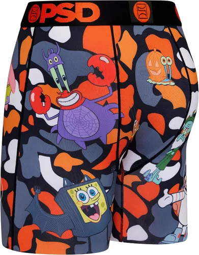 Vista 3 de PSD Men's Spongebob Squarepants Boxer Briefs - Breathable and Supportive Men's Underwear with Moisture-Wicking Fabric