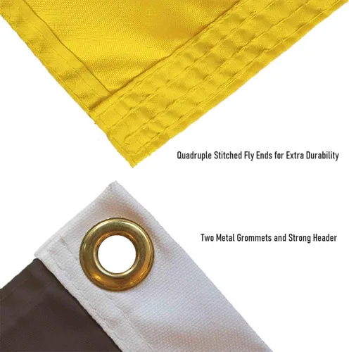Vista 6 de WinCraft Bandera de San Diego Padres Logo Insignia de 3 x 5 pies con ojal