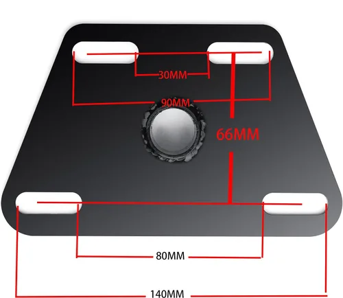 Vista 4 de LINGMAI Extensor universal de sillín para modelos FDX 2.0 y 3.0 – Adaptador de asiento de bicicleta de ejercicio ajustable – Construcción soldada