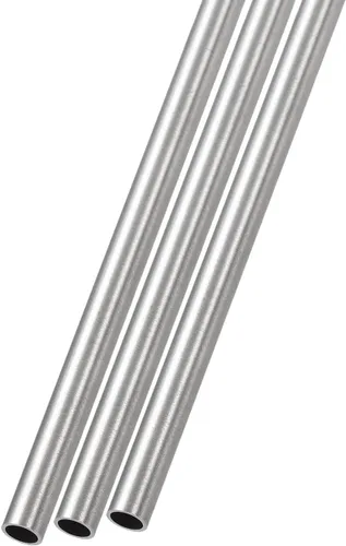 Vista 9 de METALLIXITY Tubo de acero inoxidable 316 (0.079 in de diámetro x 0.012 in de pared T x 9.843 in de largo), 3 piezas, tubo recto - para muebles